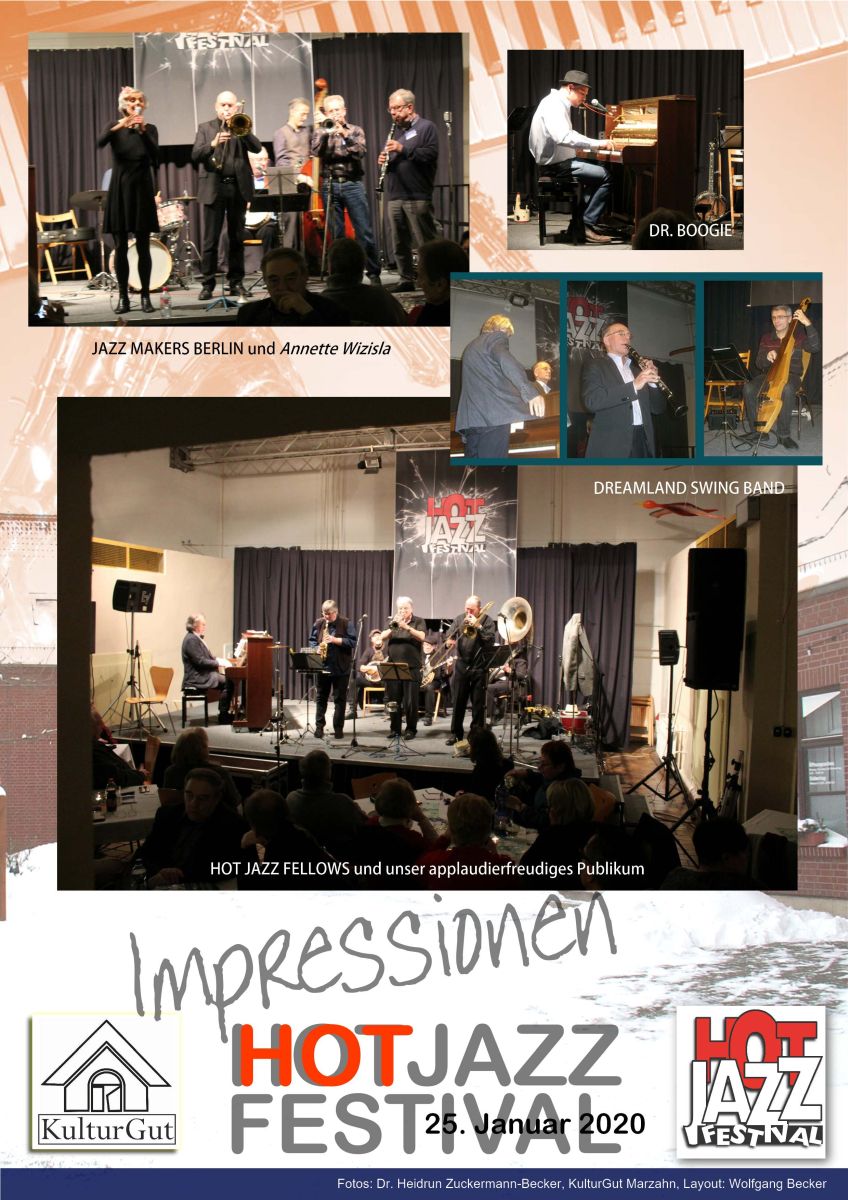 Hot Jazz Festival 2020, KulturGut Marzahn - Impressionen
